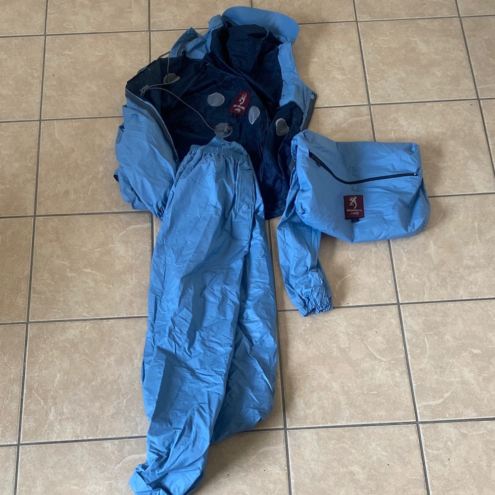 Browning Light Blue Track Pants & Joggers Set